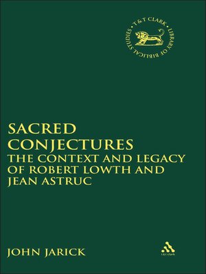 cover image of Sacred Conjectures
